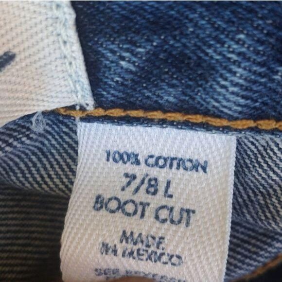 Vintage Express Blues 80's Cheeky Mom's Jeans High Waisted Bootcut Sz 7/8L - Picture 8 of 8